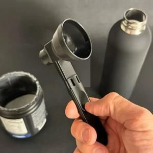 高品質粉漏斗スプーン、BPAフリープラスチック、2テーブルスプーン容量、ワークアウト前サプリメント、クレエイチン、プロテインパウダー、ミルクシェイク用理想的