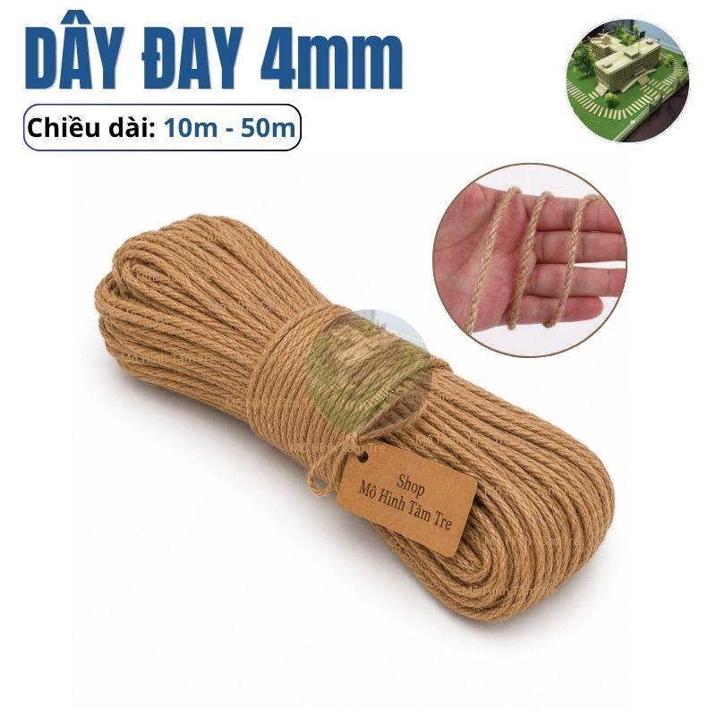 Dây thừng, Dây đay Size 5mm, dùng decor, làm handmade, trang trí nhà cửa