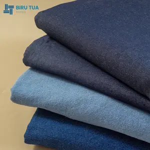 BIRU TUA TEXTILE Bahan Blue Jeans 10.5 Oz Non Stretch Celana Denim Jaket 1.5 YARD (135 x 150 cm)