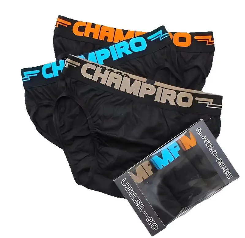 CHAMPIRO | 3 Pcs Celana Dalam Pria Dewasa Champiro C 0339 Premium / CD Pria / Kolor Cowok Lembut Nyaman 3
