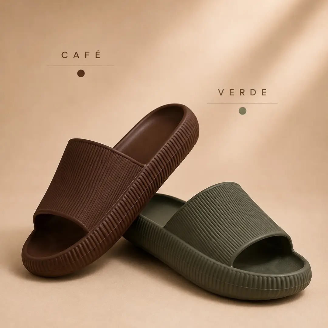 Chinelo  Slide Leve e Confortável Unissex Uso Diário Design Ortopédico e Material Flexível