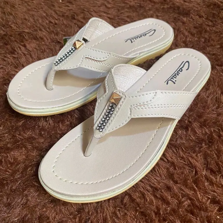 Sandal jepit wanita canvil kekinian // sandal japit terbaru Non slip Model stylish // sandal wedges wanita flat karet