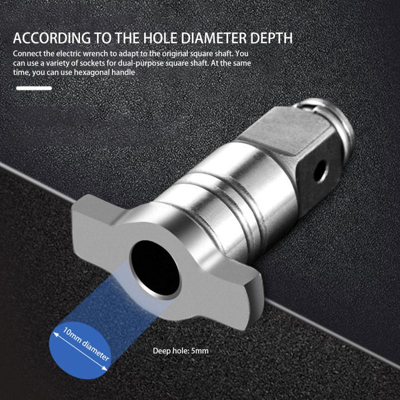 Product Introduction of 1PC 18V Electric Brushless Impact Wrench Shaft Accessories Single Dual Use Cordless Wrench Part Power Tool Accessory Drill 9