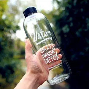 Botol Minum Jumbo 1 Liter Pongdang Enjoy Handa Detox Bpa Free Bottles Water Kitchenware