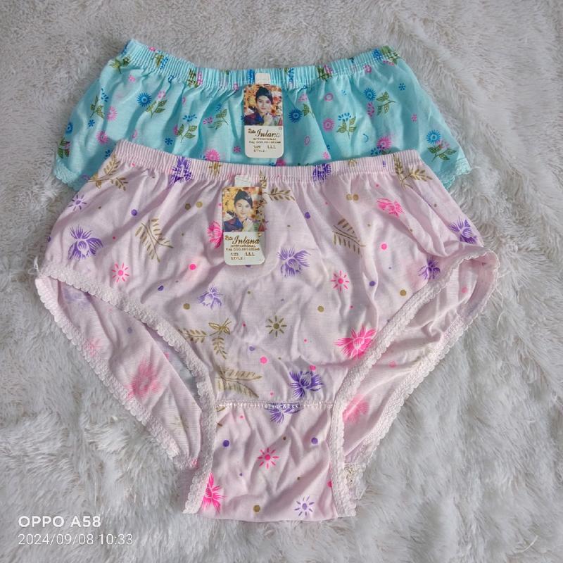 12 Pcs Daleman Wanita Bahan Kaos Nyaman Motif Katun - Nyaman Lembut SIZE S,M,L, XL, 3L, 4L 2