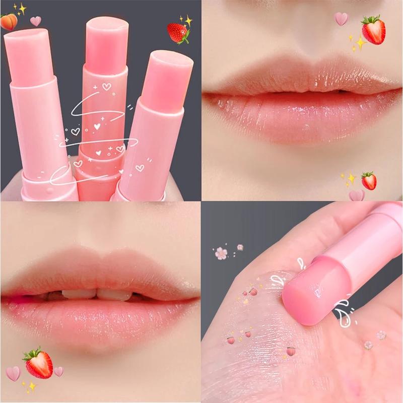 AMY'S DIARY Lip Balm Strawberry Sheer Moist Lip Care Fruity Pelembab Bibir Kering 7