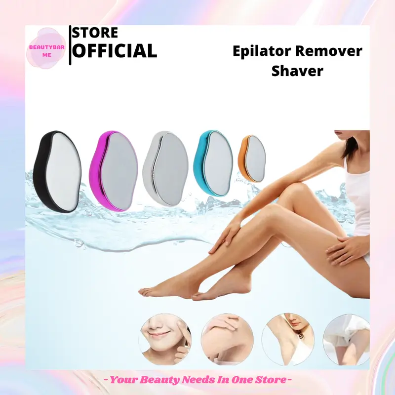 Beautybarme - alat Cukur Bulu Epilator Crystal Nano Hair Remover Shaver 0