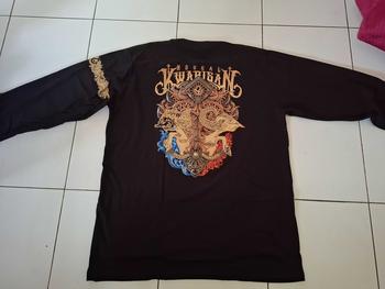 Product Review of Paramesti Tshirts Kaos Jawa Ndugal Kwarisan Budaya Wayang Pria Pramesti Distro Cewek Cowok Manual Plastisol Cotton Combed 24s Terbaru Jumbo Estetik Kekinian Unik Viral Keren Bergaransi XXL Autentik Kata kata Filosofi Pitutur Otentik Original Terlaris from P**e I**k 2