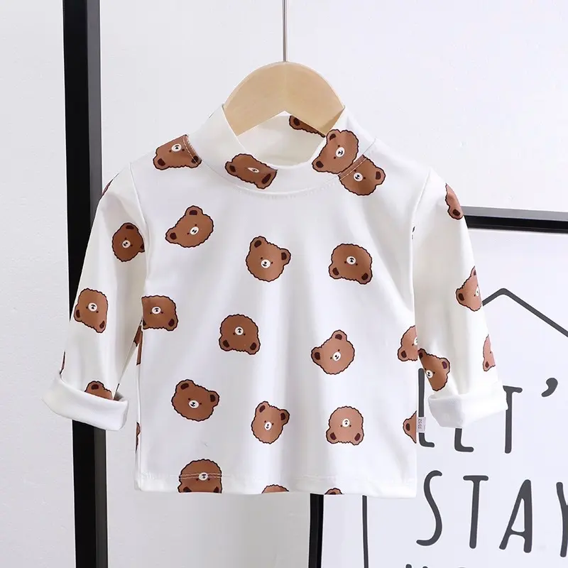 JUNECOLLECTIONS BAJU KAOS BAYI LENGAN PANJANG BAJU BAYI LENGAN PANJANG SWEATER ANAK ATASAN ANAK MURAH BAHAN LEMBUT fashion Katun
