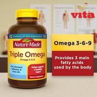 Gambar Nature Made Triple Omega Fish-Free 3-6-9 Minyak Suplemen Membantu Jantung Sehat dengan Omega-3 Bebas Ikan dan Minyak Biji Flax dari Tokovita1981 Kota Administrasi Jakarta Utara 1 Tokopedia