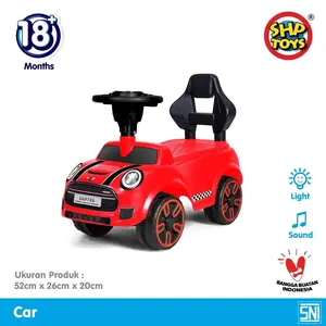 MOBIL MOBILAN ANAK SHP 709 // MINI COOPER DORONG ADA MUSIK // SHP-709