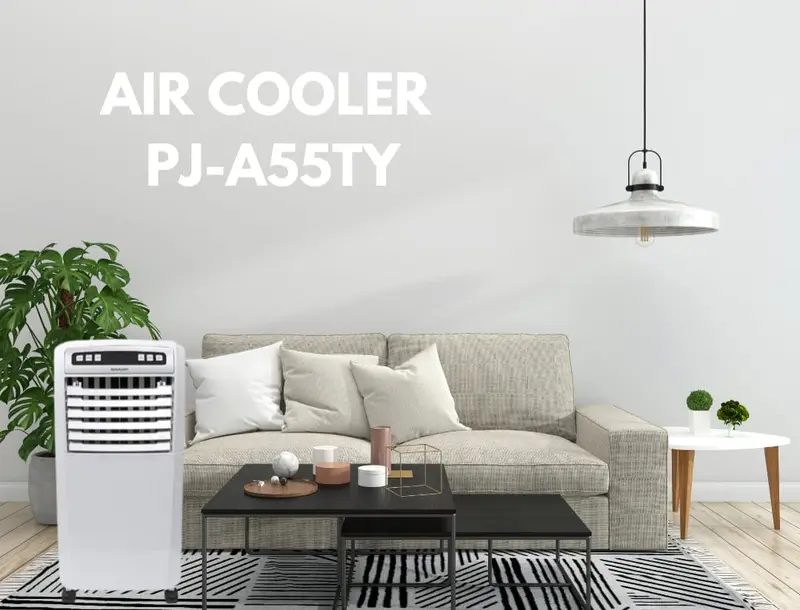Sharp Air Cooler PJ-A55TY-B/W / PJA55TY / PJA55TYB / PJA55TYW 1