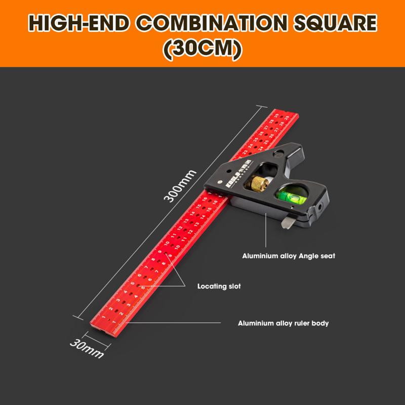 Square Angle Ruler Al Alloy Scribe Ruler 45 90 Scribing Gauge square-angle-ruler-al-alloy-scribe-ruler-45-90-scribing-gauge