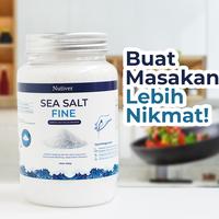 Gambar Nutiver | Sea Salt Fine | Garam Laut Halus | Garam Laut Halus Organik | Tanpa Yodium Tambahan Cocok Untuk Masakan 300 gram | Garam Laut dari NUTIVER.ID Kota Tangerang Selatan 4 Tokopedia