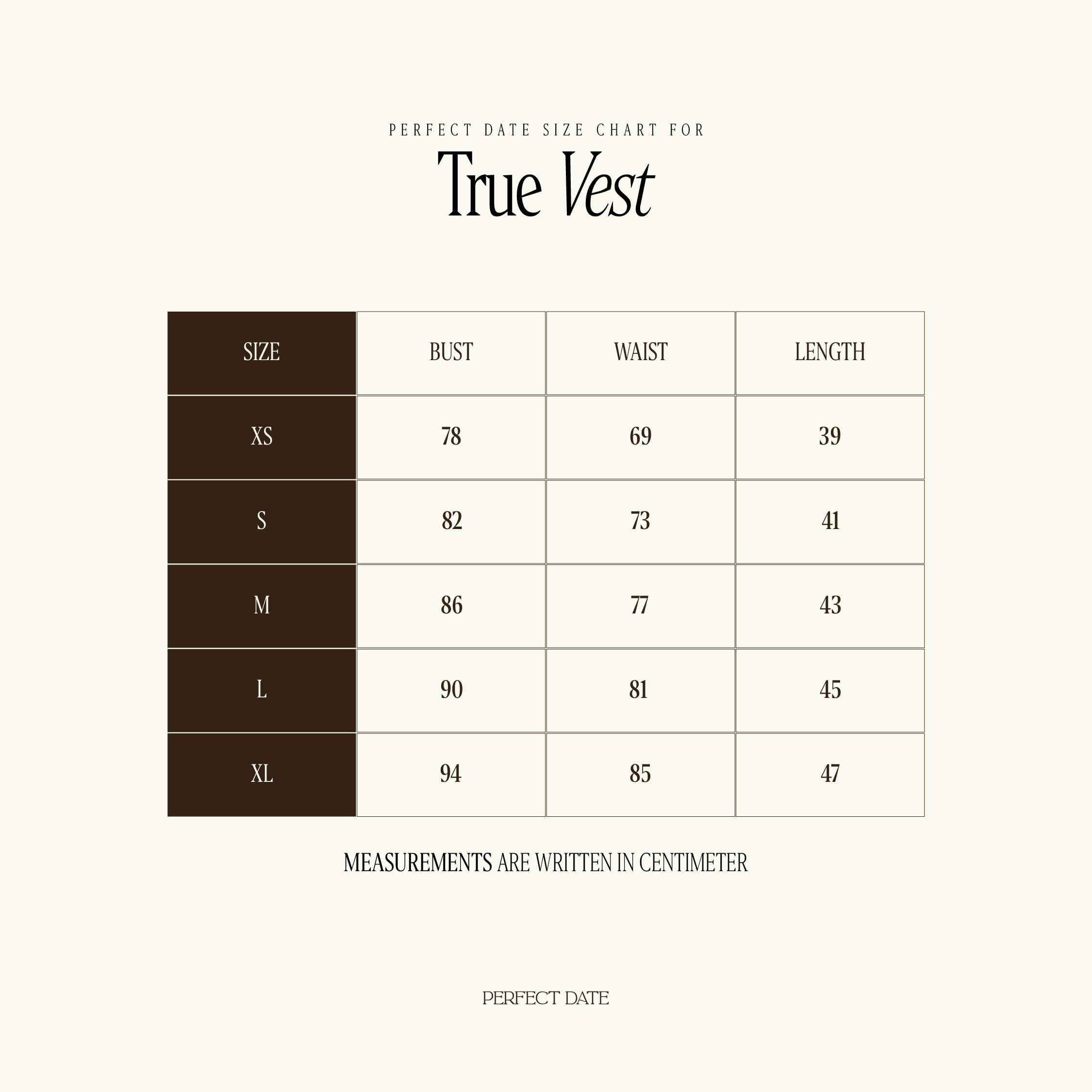 True Crop Vest | Atasan Rompi Wanita Crop Casual Sleeveless Vest Top Chic Style