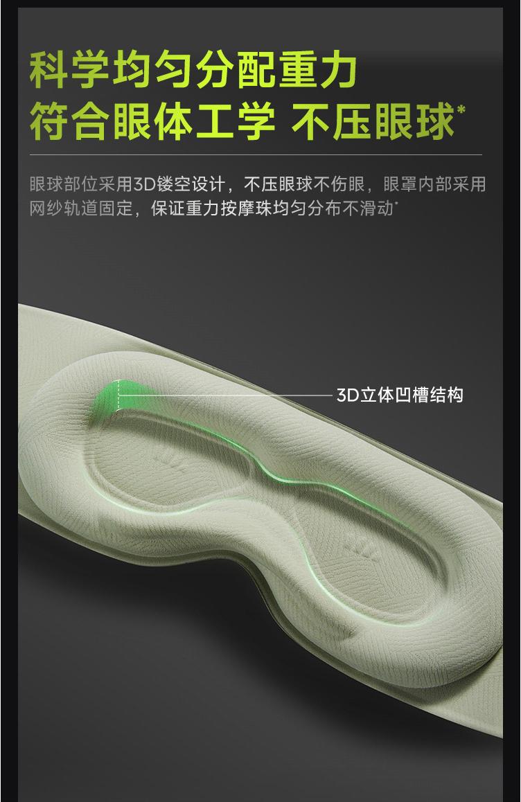 【NEW COLORS】Ready stock, Beneunder LC613, Sleep Mask, Blackout Sleep, 0 Pressure Sensation, Unisex Nap Specific Massage Blackout Mask