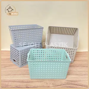 (6 PCS) KERANJANG 262 RAK PENYIMPANAN PLASTIK ERIKO STOCK BASKET TEMPAT SERBAGUNA BAJU BAYI PARCEL HAMPERS