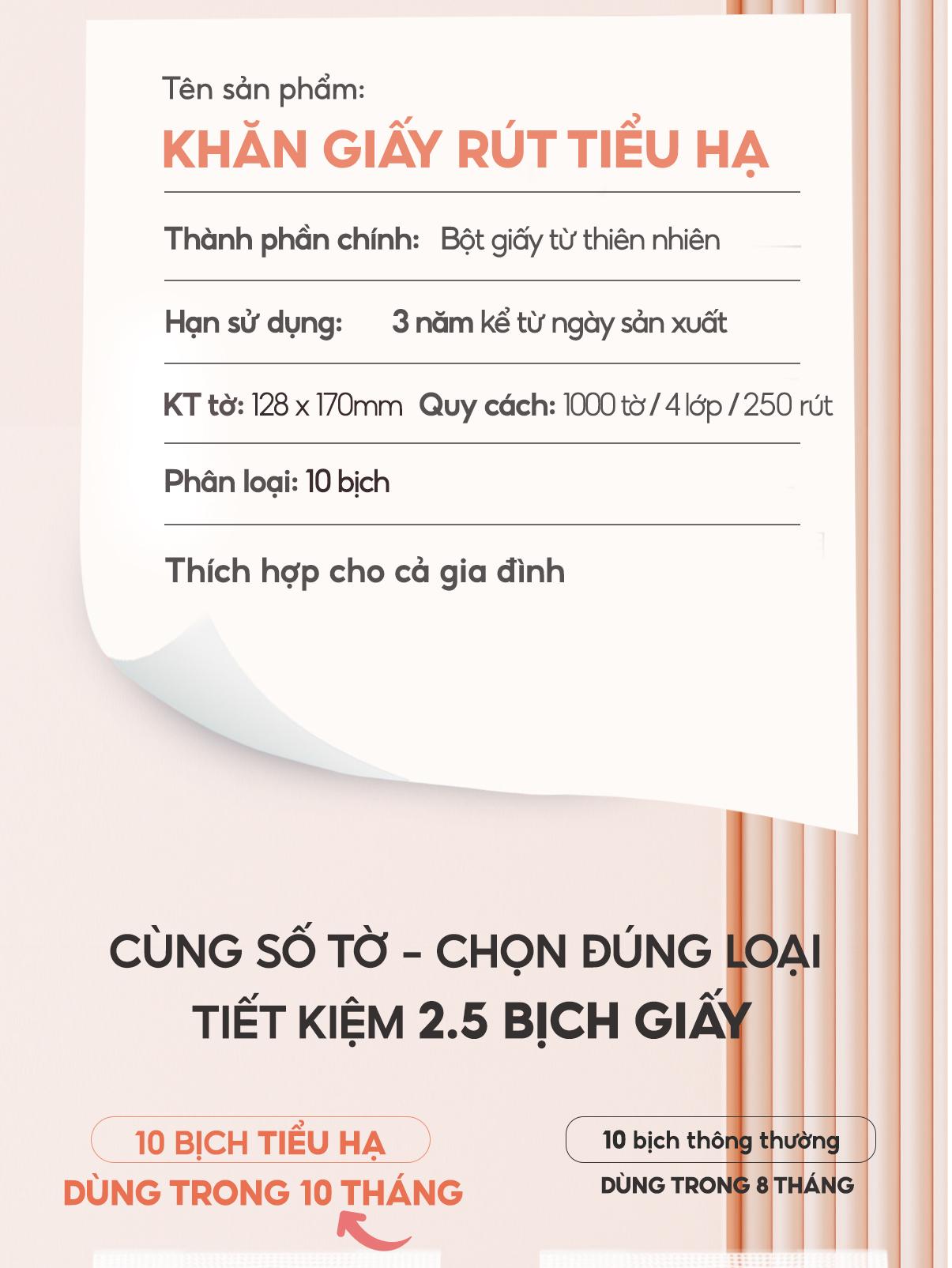 [GIẤY 4 LỚP - DÀY GẤP ĐÔI] COMBO THÙNG 6 BỊCH Khăn Giấy Rút Đáy Tiểu Hạ TOPGIA 4 Lớp Mềm Mịn, Thành Phần Bột Gỗ Tự Nhiên Thân Thiện An Toàn, Khăn Giấy Vệ Sinh 1000 tờ,4 lớp Tặng 2 móc treo tiện lợi ĐẠT QUY CHUẨN CỦA BỘ CÔNG THƯƠNG VTG86