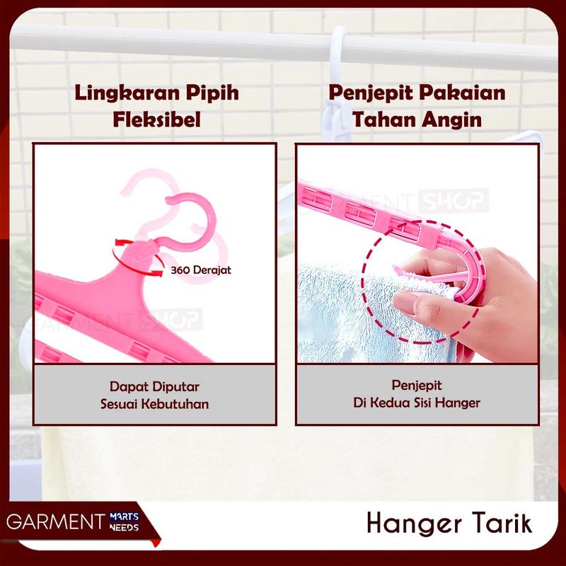 Gantungan Tarik Hanger Handuk Lebar Untuk Sajadah Karpet Kuat Bagus 3