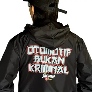 JAKET PARASUT WINDBREAKER OTOMOTIF BUKAN KRIMINAL JIK WAH CHANNEL