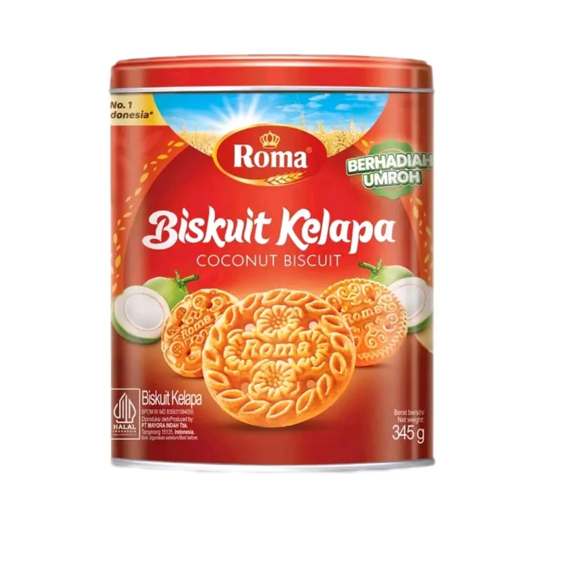 ROMA sandwich lemon timba.Roma Kelapa Kaleng Berhadiah - Kue Lebaran 345gr - Makanan, Bawang, Kering, Snack, Nastar, Pedas, Cemilan parcelle baranidul 0