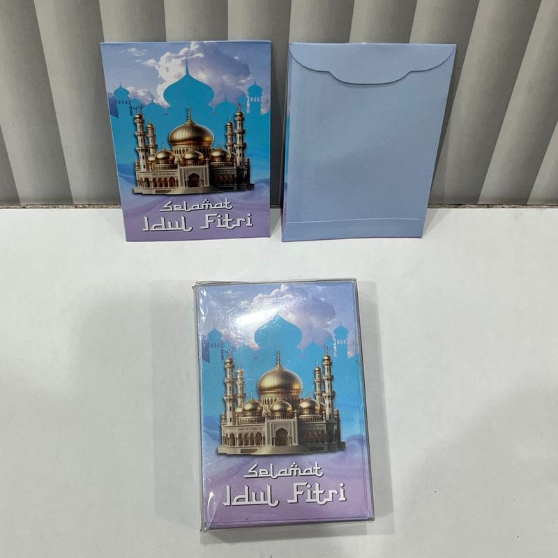 AMPLOP LEBARAN HARI RAYA IDUL FITRI 2025 RAMADAN MOTIF KARTUN MIKA ISI 50 LEMBAR 8