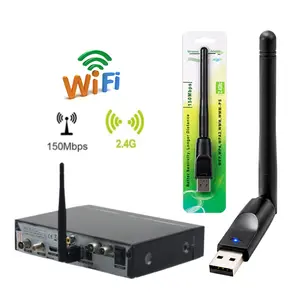 RaLink Dongle USB Wifi STB MT76O1 Adapter Antena Wi-Fi 6 802.11ax 150Mbps Mini Wireless Receiver untuk PC Laptop & Set top box dengan chipset M76O1