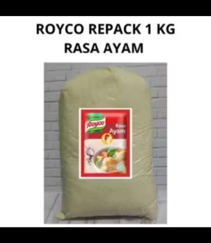 Royco Kaldu Curah Rasa Ayam Dan Sapi Repack 1Kg Penyedap Rasa Kaldu Bubuk Penambah Rasa Untuk Masakan Lebih Sedap bumbu dapur rempah Food