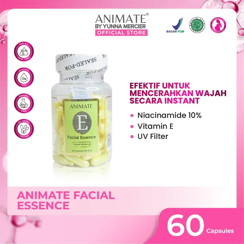 ANIMATE KAPSUL FACIAL ESSENCE SERUM VITAMIN E 2