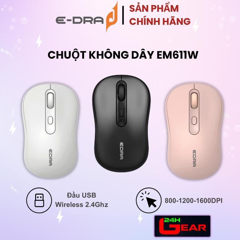 Chuột không dây Edra EM611W Chính Hãng