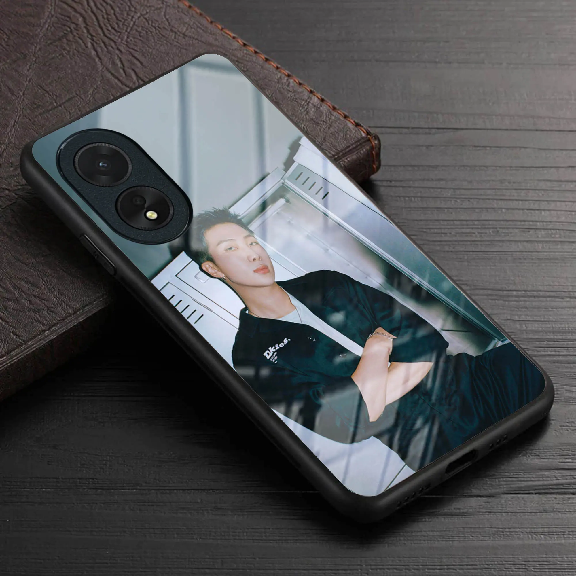 (CK03) Case Glass anti pecah For type Oppo A38/A18 - all type - case custom kpop - case korea Smartphone Casing