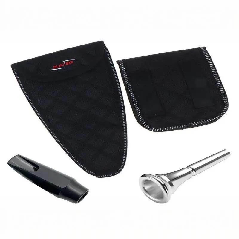 Bền trombone euphonium trumpet cơ quan Ngôn Luận Pouch Túi 4 mềm ngăn cho hiệu…