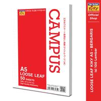 Gambar KIKY Loose Leaf / Kertas File Putih Bergaris Ukuran A5  Isi 100 Lembar dari Kiky Stationery Kota Administrasi Jakarta Barat 2 Tokopedia