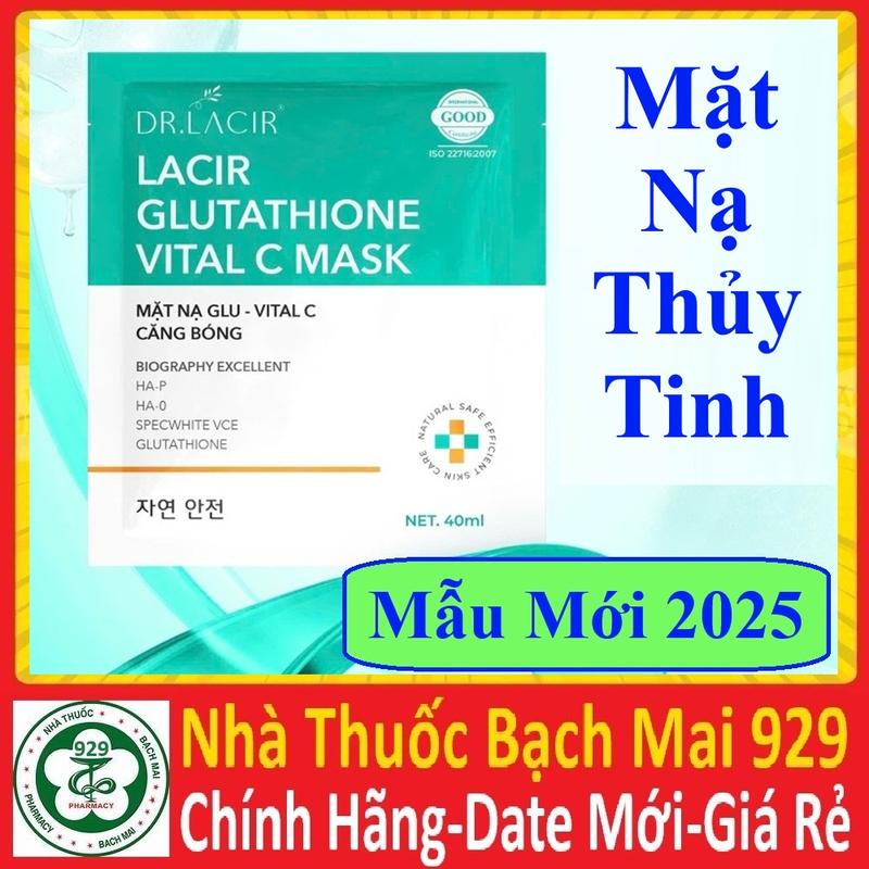   Siêu sale  Mặt nạ thủy tinh drlacir glu aquaring glass mask dr lacir chính hãng drlacir Skincare Cosmetics Women Nữ Tea Tea Trà Trà 