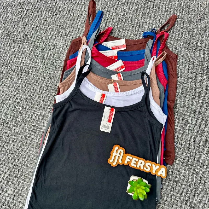 TANKTOP EXXEN MURAH | Singlet Wanita Tali Kecil 1