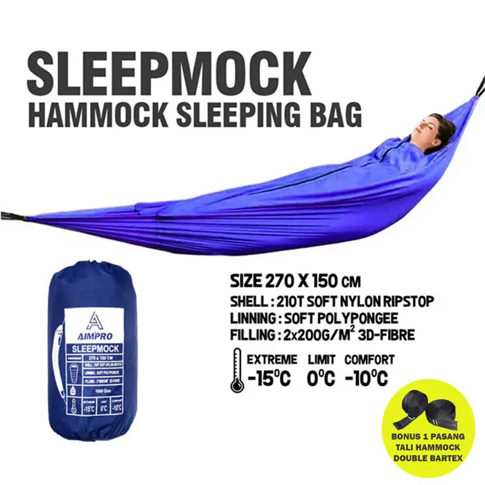 hammock sleeping bag atau sleeping bag hammock