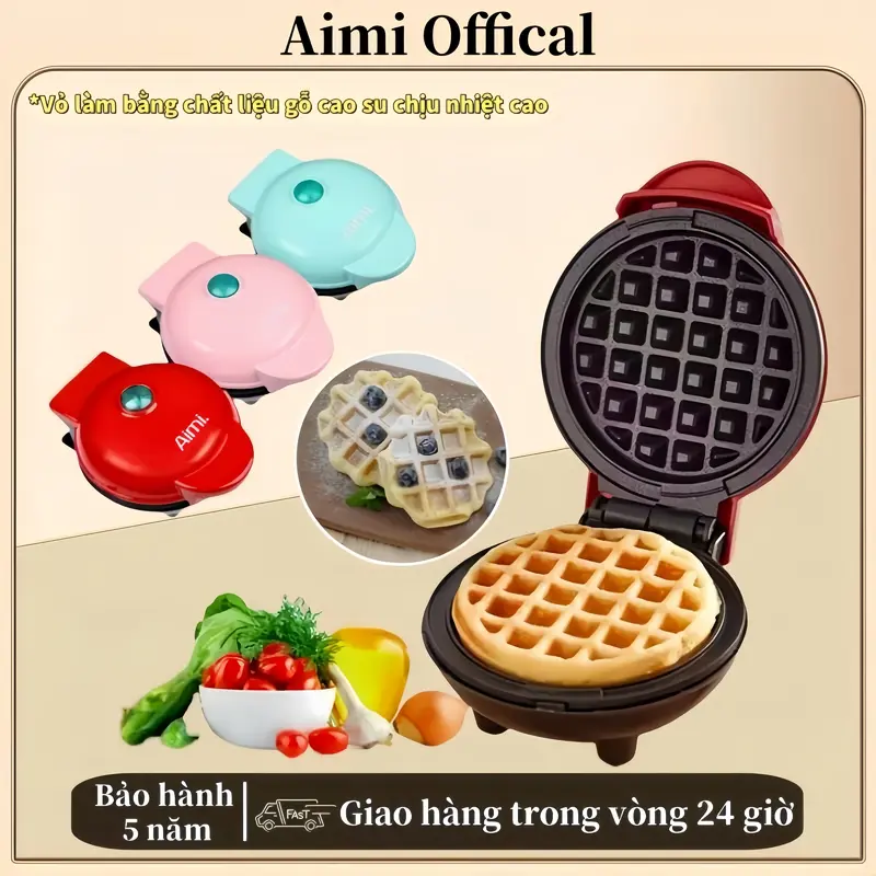 MÁY LÀM BÁNH TỔ ONG CHO BÁNH CHÍN ĐỀU THƠM NGON NHANH CHÓNG