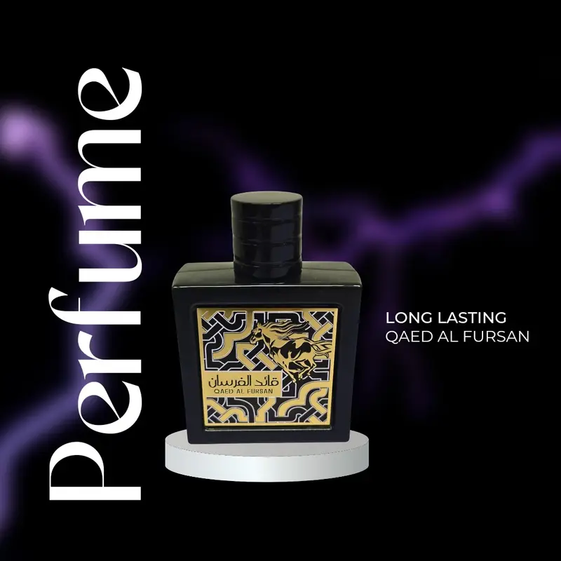 Parfume Qaed Al Fursan 100ml for unisex, wangi tahan lama 2