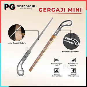 Gergaji mini SK5 pemotong dahan Graji Genggam tajam manual wood saw portable