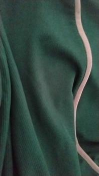 Product Review of [READY KIRIM] D - PROMO BUY 1 GET 1 (Dapat 2 Gamis) Tania Gamis Strip Kombinasi Elegant Bahan Knit Osaka from A**y 0