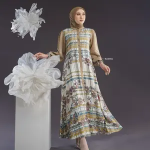 VISTANZA MIDI DRESS by NADHEERA LUXURY