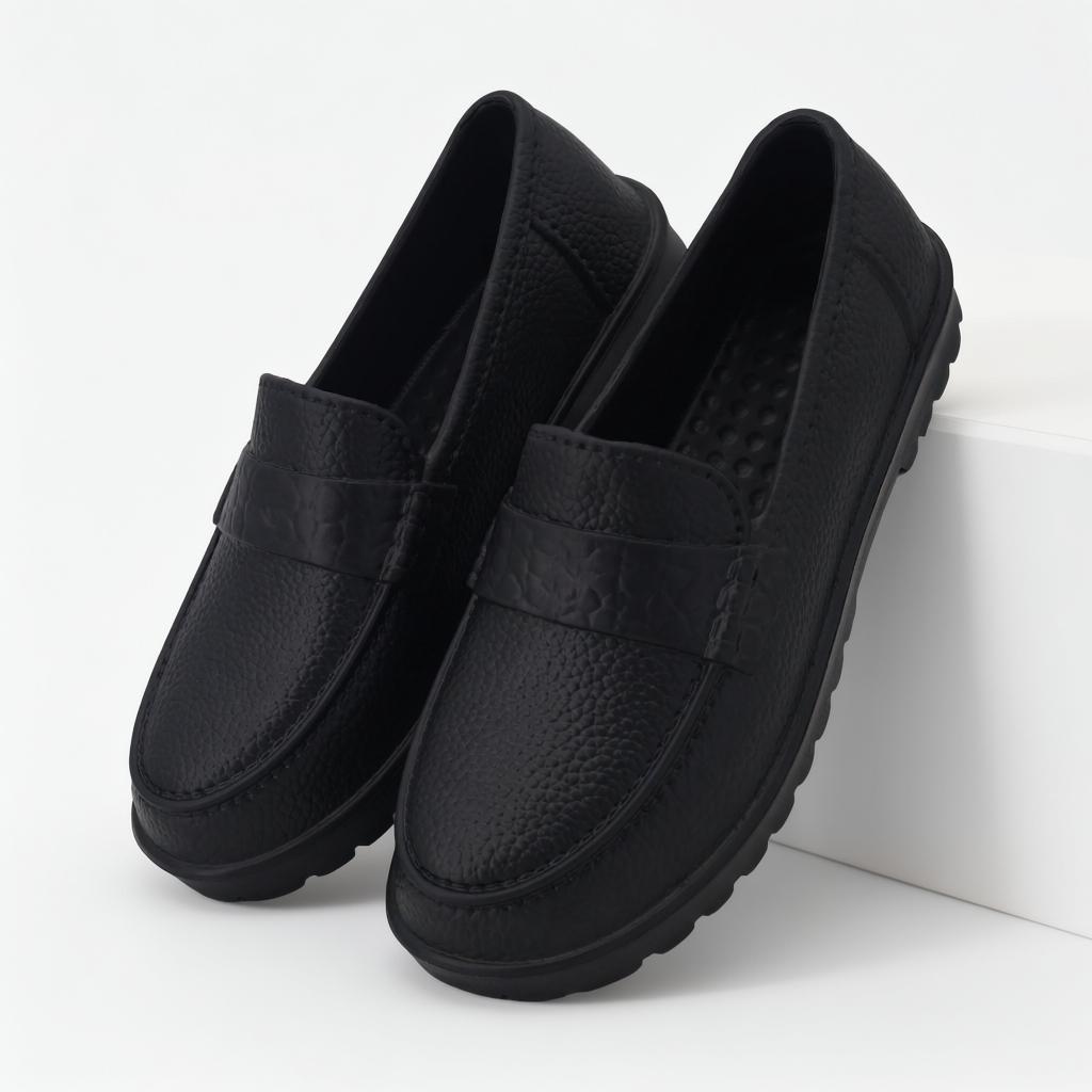 TEFANSY sandal  wanita  Anti Slip wanita outfit sandal Sandal Wanita Klasik Minimalis Sepatu loafer 2026 new  Shoes Bahan EVA & Sol Karet Empuk Flat Sendal