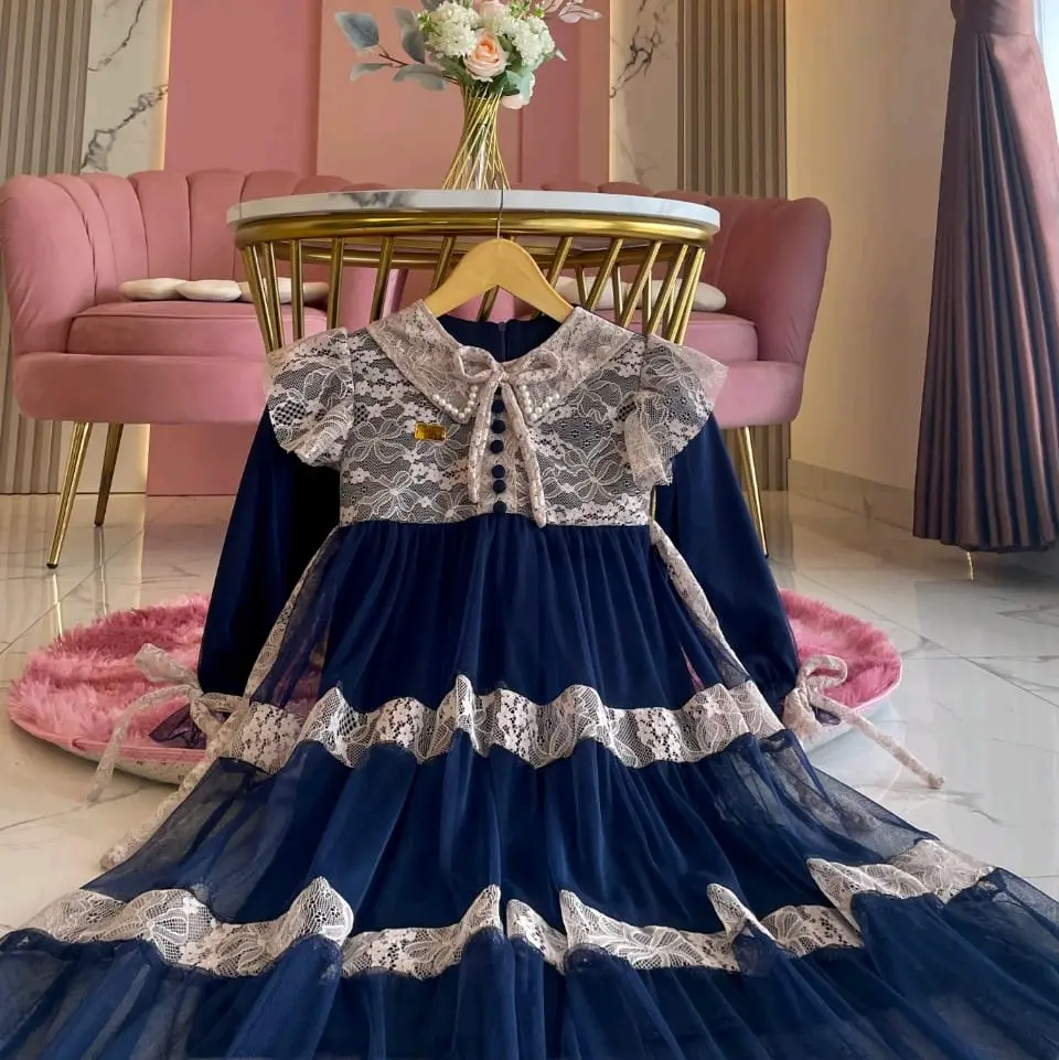 Camary dress anak perempuan pesta mewah // Gamis terbaru 2025 tredy Baju Muslim Lebaran