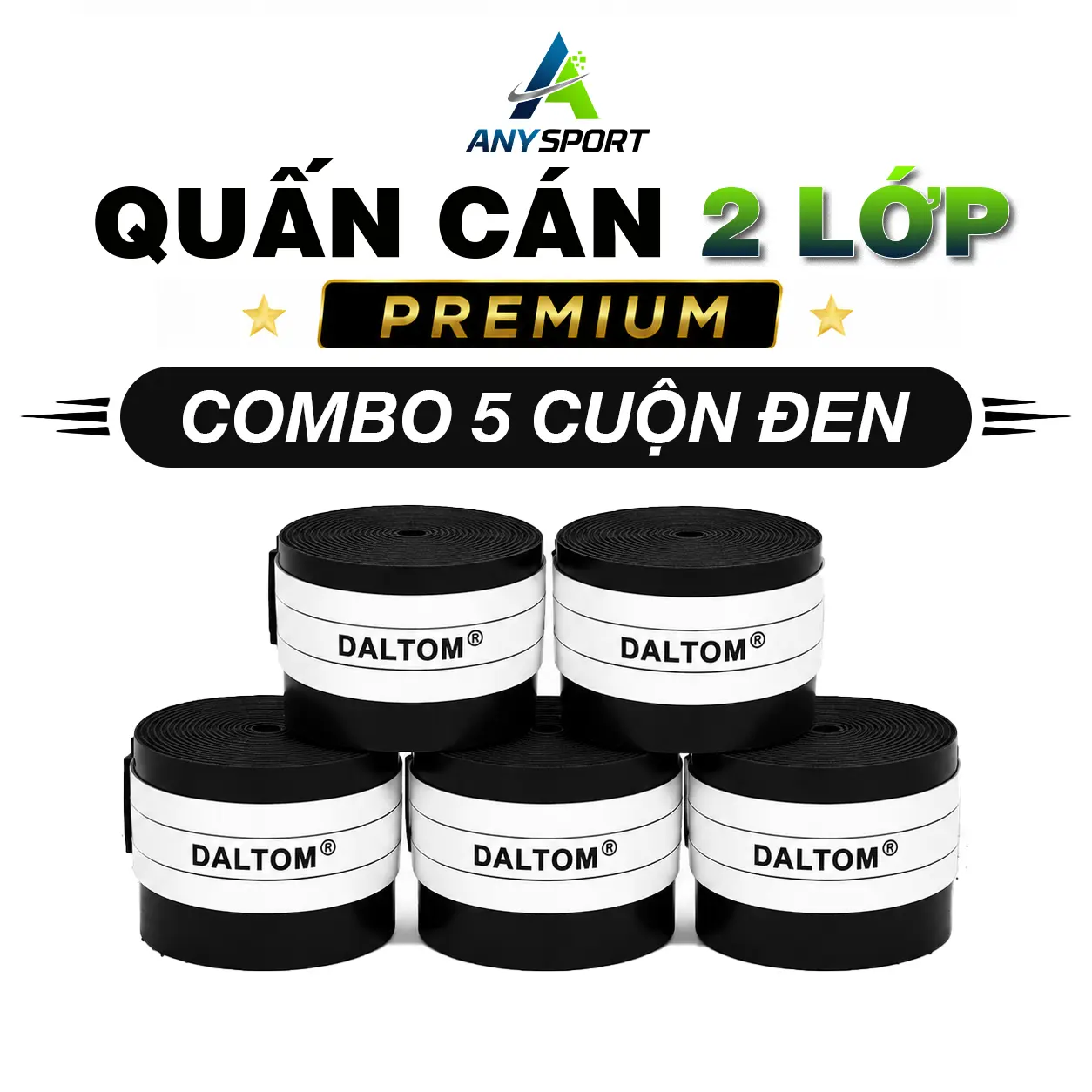 5 CUỘN ĐEN 2 LỚP