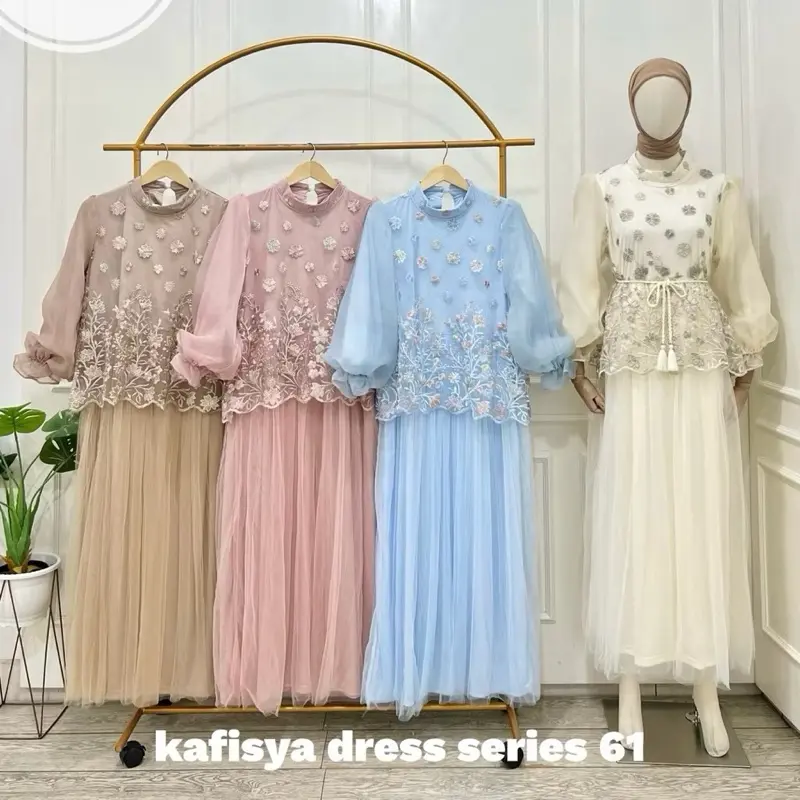 Girlbag.id2 / KAFISYA DRESS / ATASAN KONDANGAN / GAMIS BRUKAT / DRESS BRUKAT Girlbag.id2 / KAFISYA DRESS / ATASAN KONDANGAN / GAMIS BRUKAT / DRESS BRUKAT