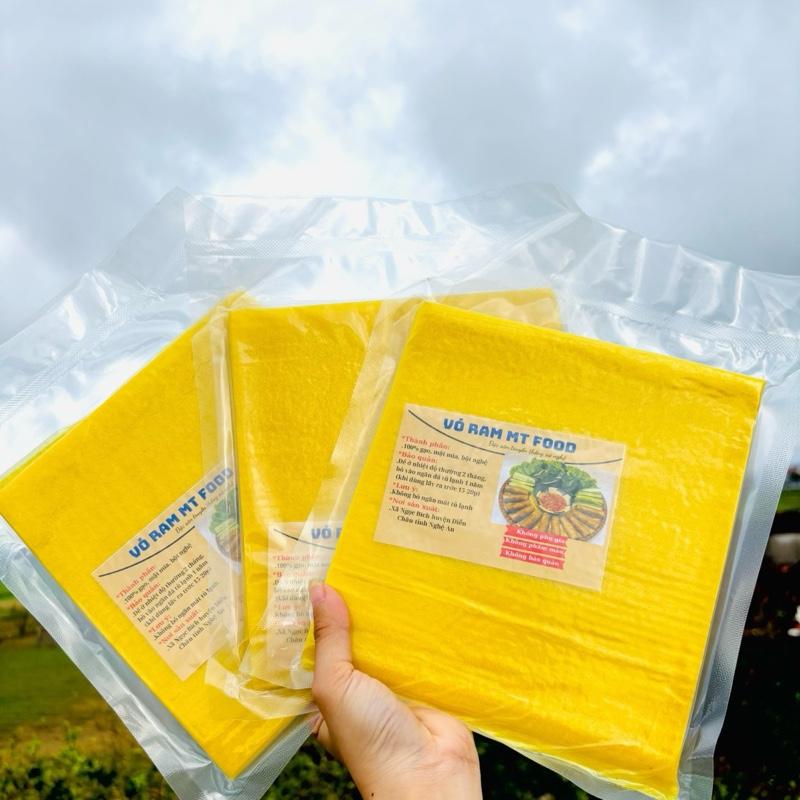 Combo 3 bịch vỏ ram hà tĩnh (1 bịch 80-100) lá (hút chân không)