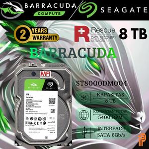 周辺機器 Seagate BarraCuda 8TB HDD ST8000DM004 3.5インチ 内蔵