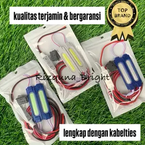 Paket Lampu Kolong Super Lengkap + Modul Relay Blitz Kedip Pesawat, Saklar On/Off, Kabel Awg 2x14 Untuk Semua Motor Universal