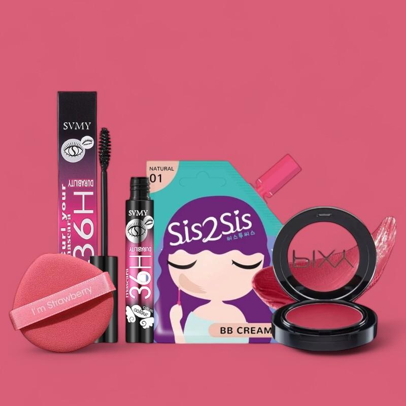 MAKE UP NATURAL LOOK FREE SPONS CUSHION Set