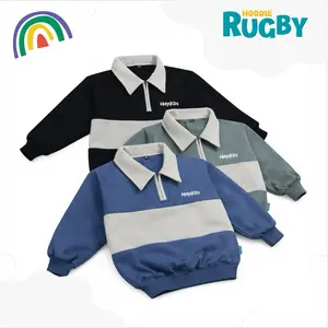 HOLYSKIDS - ATASAN ANAK BERKERAH RESLETING AKTIF - UNISEX - untuk USIA 1 sampai 8 tahun Anak-Anak